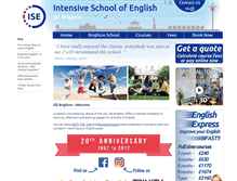 Tablet Screenshot of isebrighton.com